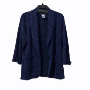 Soft Work Blue Cardigan